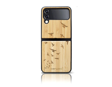 Coque arrière OISEAUX Samsung Galaxy Z Flip4 5G